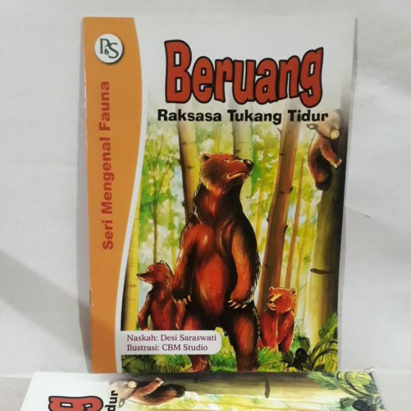 Buku Anak - Beruang Raksasa Tukang Tidur