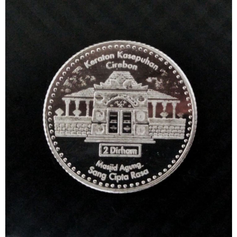 2 Dirham Keraton Kasepuhan Cirebon with sertifikat