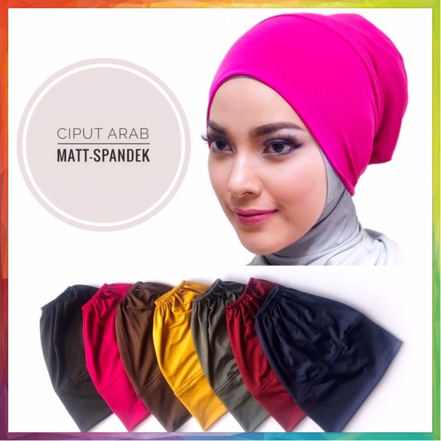 Ciput Hijab Arab Polos / Ciput Arab Kaos / Inner Basic Premium