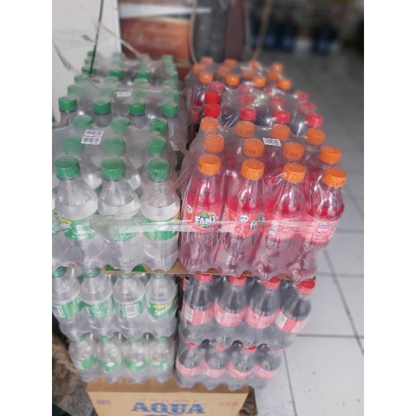 

Coca Cola , Sprite, Fanta 390 Ml 1 Pak isi 12