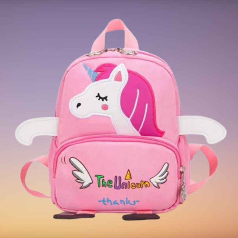 FF_Tas Anak Sekolah SD TK PAUD Ransel Anak Karakter Unicorn Backpack Anak Perempuan Dan Laki laki Unicorn FKT