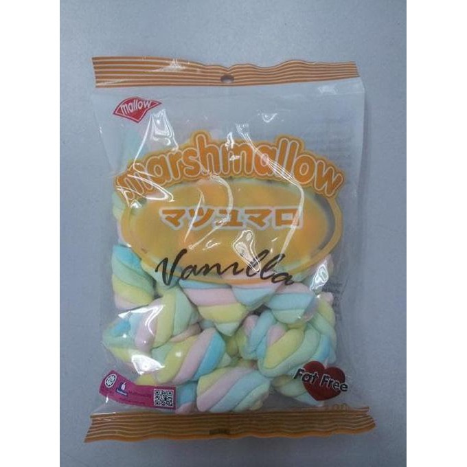 

Baru Cvmallow Marshmallow Vanilla 100 Gram/ Cv Mallow Ayo Order