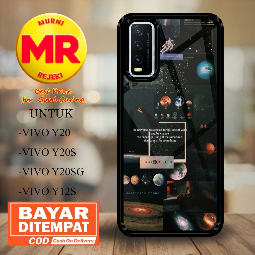 Case Vivo Y12S Y20 Casing Y20S Y20SG Nasa Terbaru Termurah Terlaris Hardcase Softcase Glossy