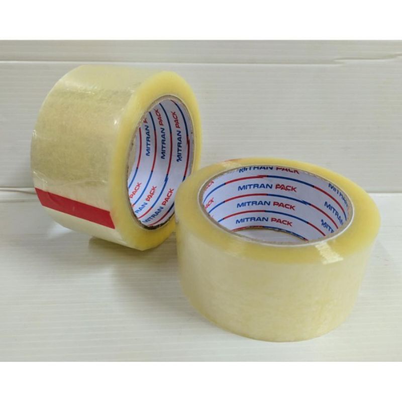 

Lakban Bening SPOT TAPE/Mitran Pack 90YARD 2INCHI