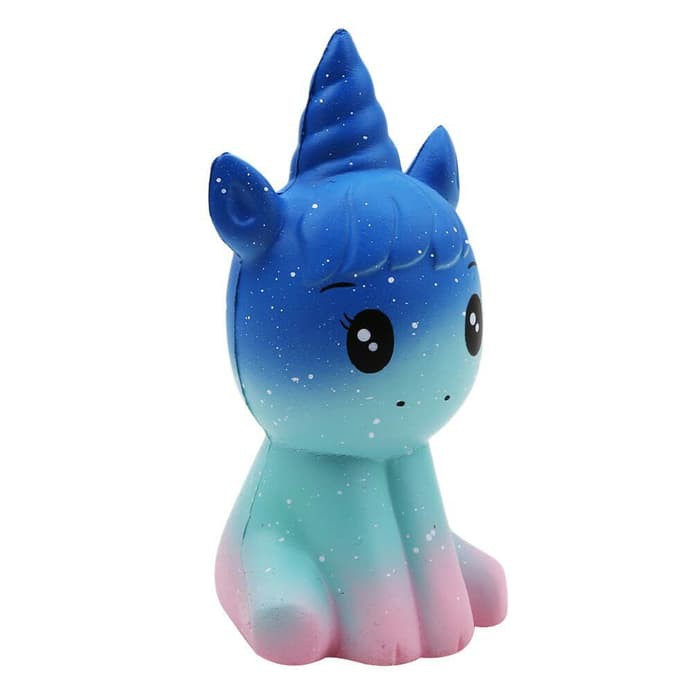 MOMBABY1 Squishy My Little Pony atau Squishy Unicorn Rainbow