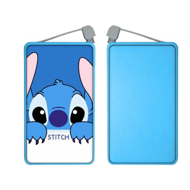 Powerbank stitch / power bank custom design / pb veger 10000, 12000, 20000 mah