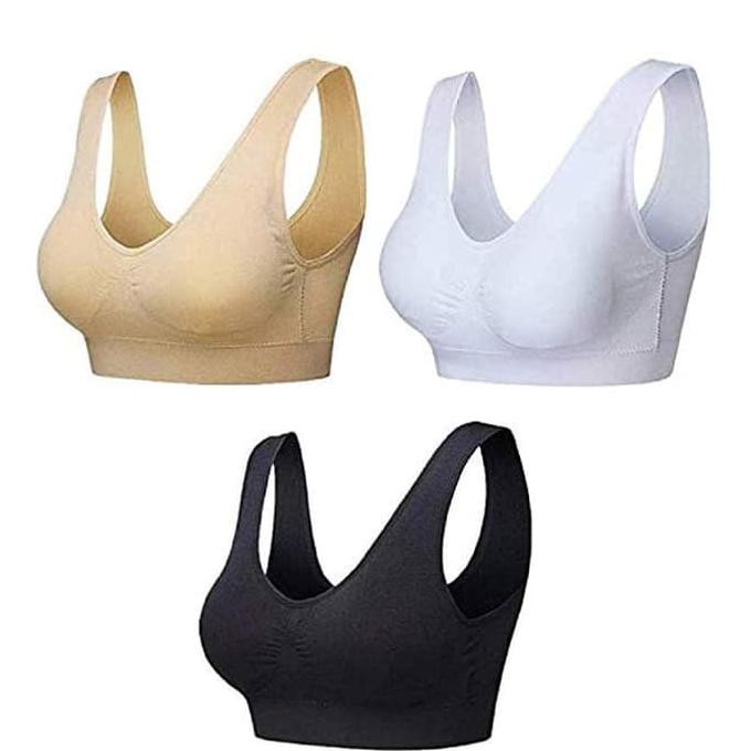 ~ NEGO DRY FIT WANITA KAOS~ FITSHAPER GENIE BRA ORIGINAL (HARGA SDH UNTUK 3 PCS BRA) ON SALE