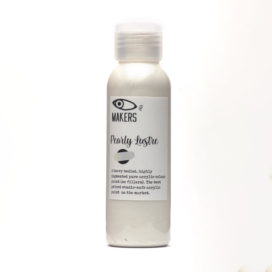 

Pearly Lustre Metallic Acrylic Paint 100ml by MAKERS