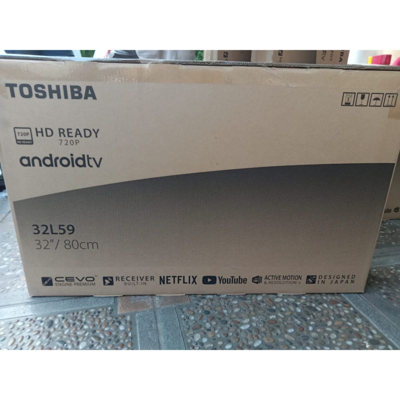 LED TV TOSHIBA 32 Inch 32L5995 SMART ANDROID DIGITAL - YOUTUBE CEVO