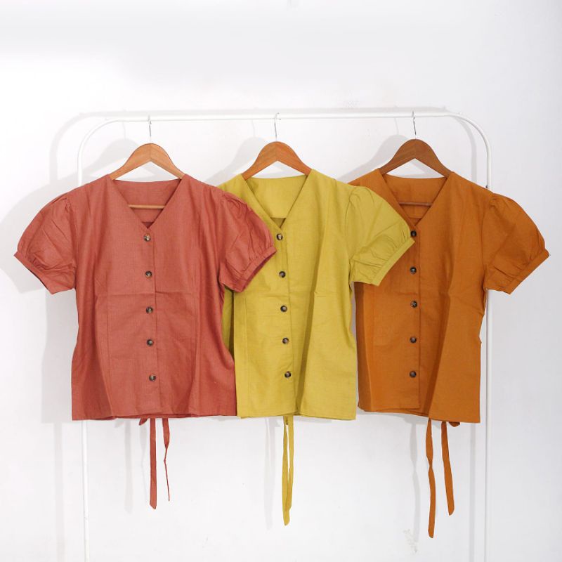 Atasan Polos BV RA-04 / Baju Fashion Wanita