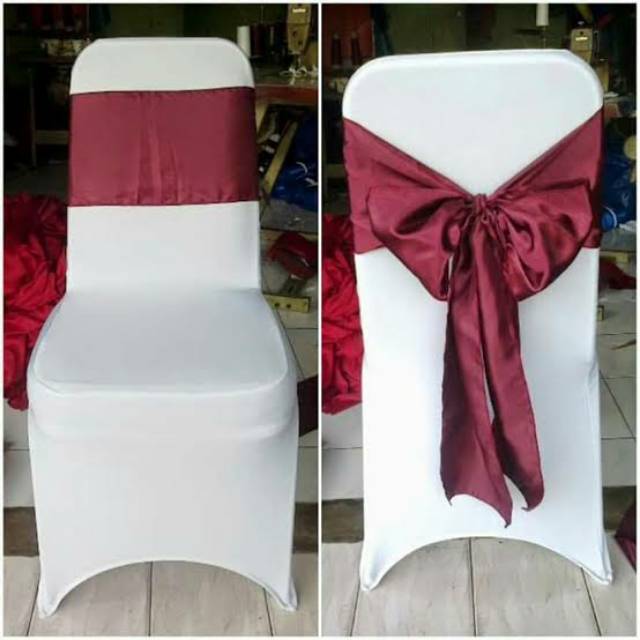 SARUNG KURSI FUTURA KETAT DENGAN PITA / COVER KURSI FUTURA / SARUNG KURSI / SARUNG KURSI MURAH