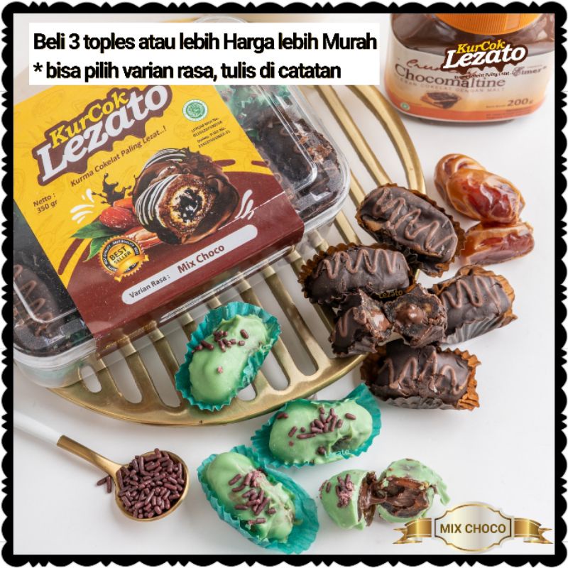 

Kurcok Lezato mix choco (chocomaltin dan chocomint)