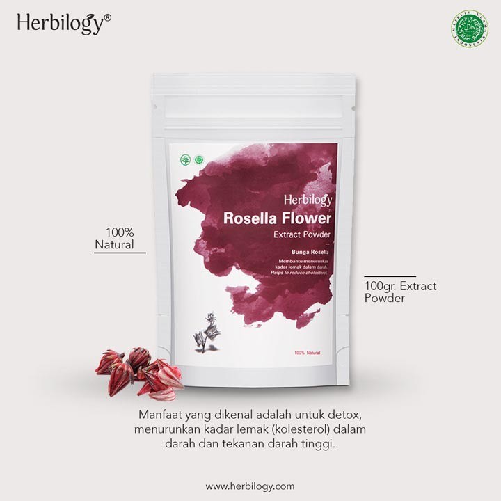 

Herbilogy Rosella Extract Powder 100g