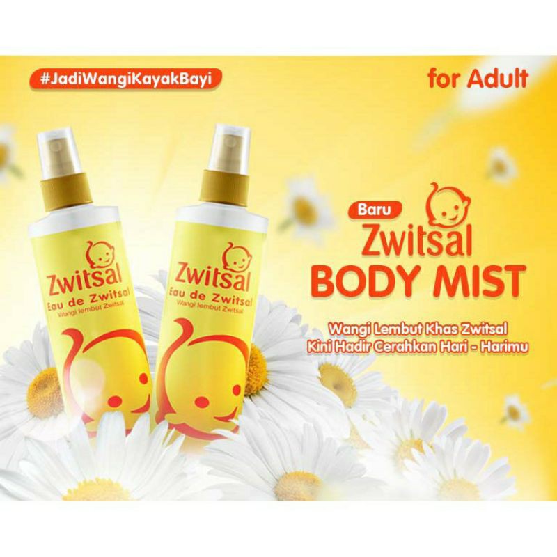 Zwitsal Eau De Toilette Body Mist / Parfum Zwitsal 100 mL