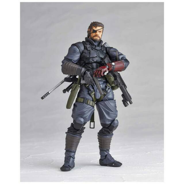 Revoltech Venom Snake Metal Gear Solid V MGS Vulcanlog Vulcan Log Revo by Kaiyodo Amazing Yamaguchi