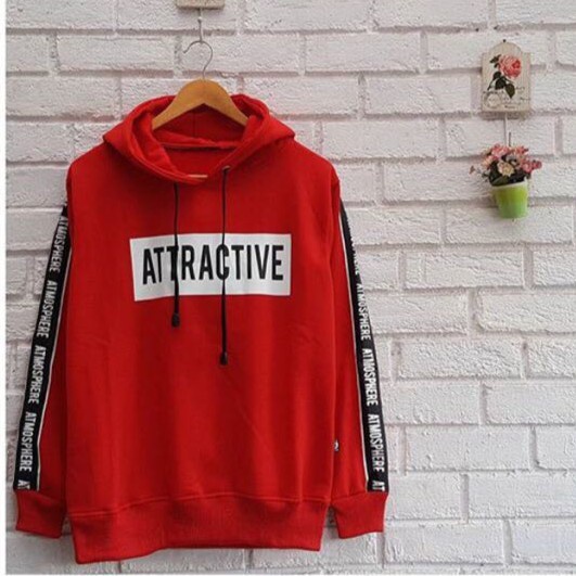 Sweater Wanita Attractive Hodie Fleece