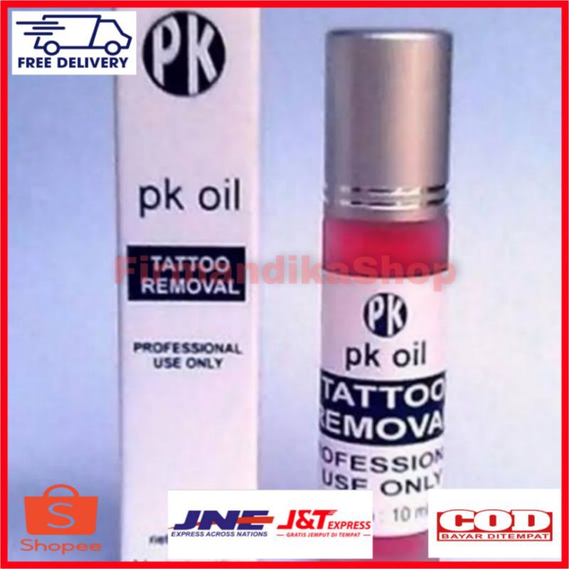 Obat Penghilang Penghapus Tatto Permanen & Sulam Alis PK Oil Cepat Aman