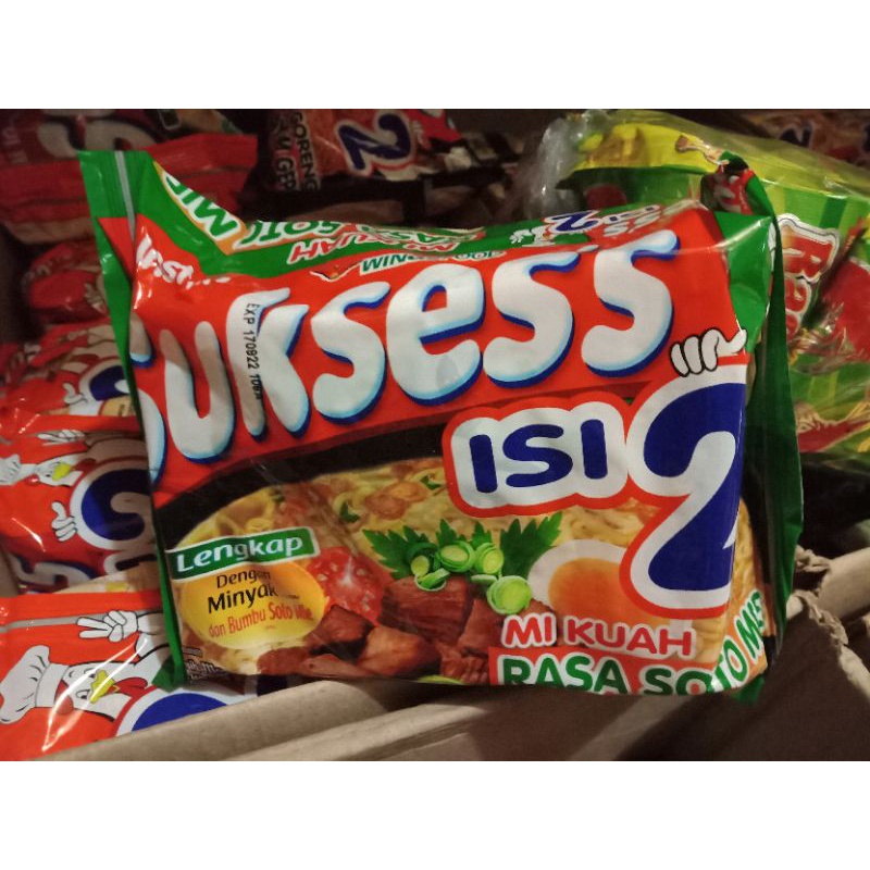 

Mie Suksess Isi 2 Rasa Soto Mie 5 Pcs