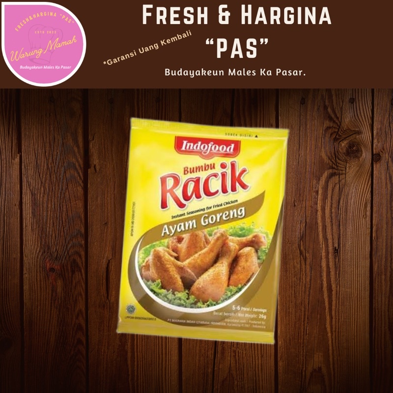 Bumbu racik ayam goreng / racik ayam / racik ayam goreng GARUt