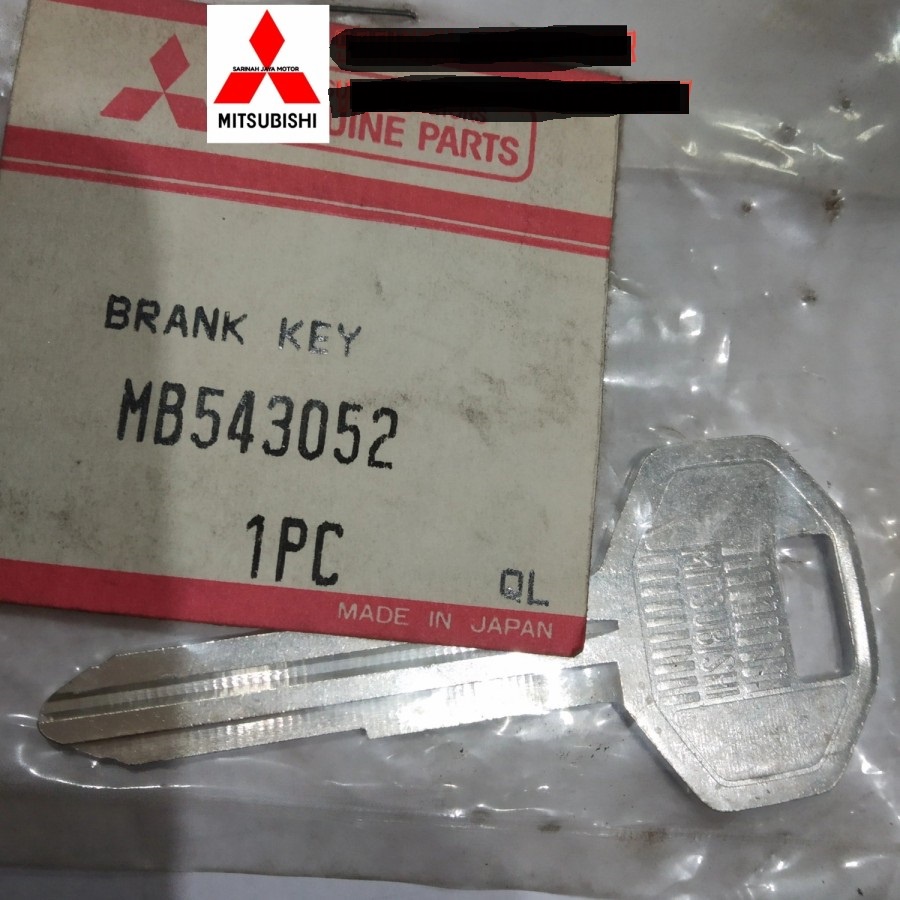 key blank keyblank Mitsubishi kuda asli original