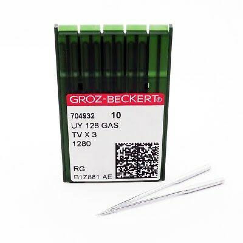 Groz Beckert Needles UYX128 / UY X 128 GBS Jarum Mesin Overdeck Kamput