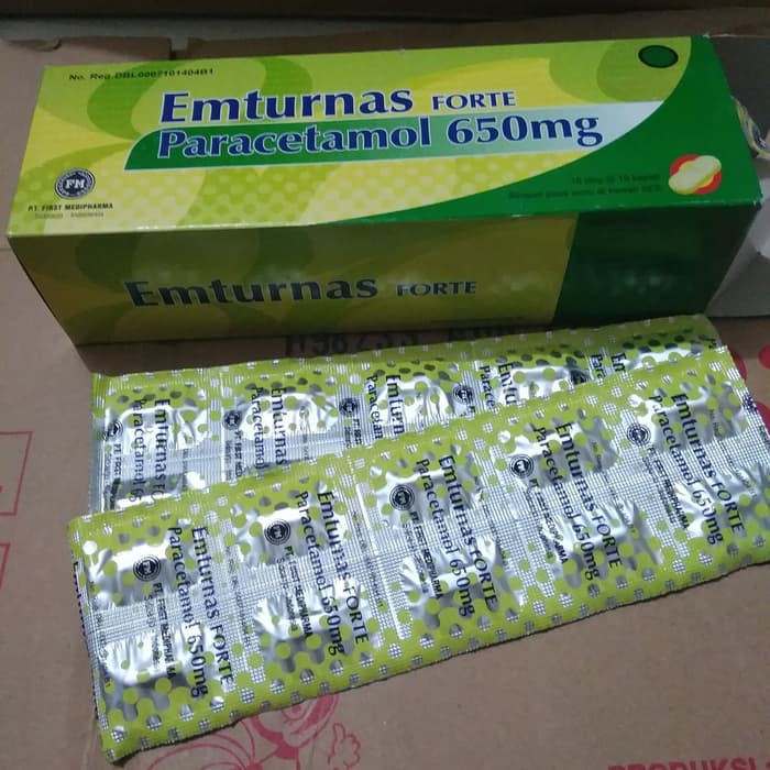 EMTURNAS FORTE PARASETAMOL