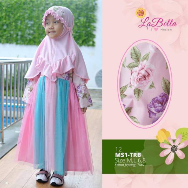 Gamis Labella Kebaya Tutu - Gamis Anak