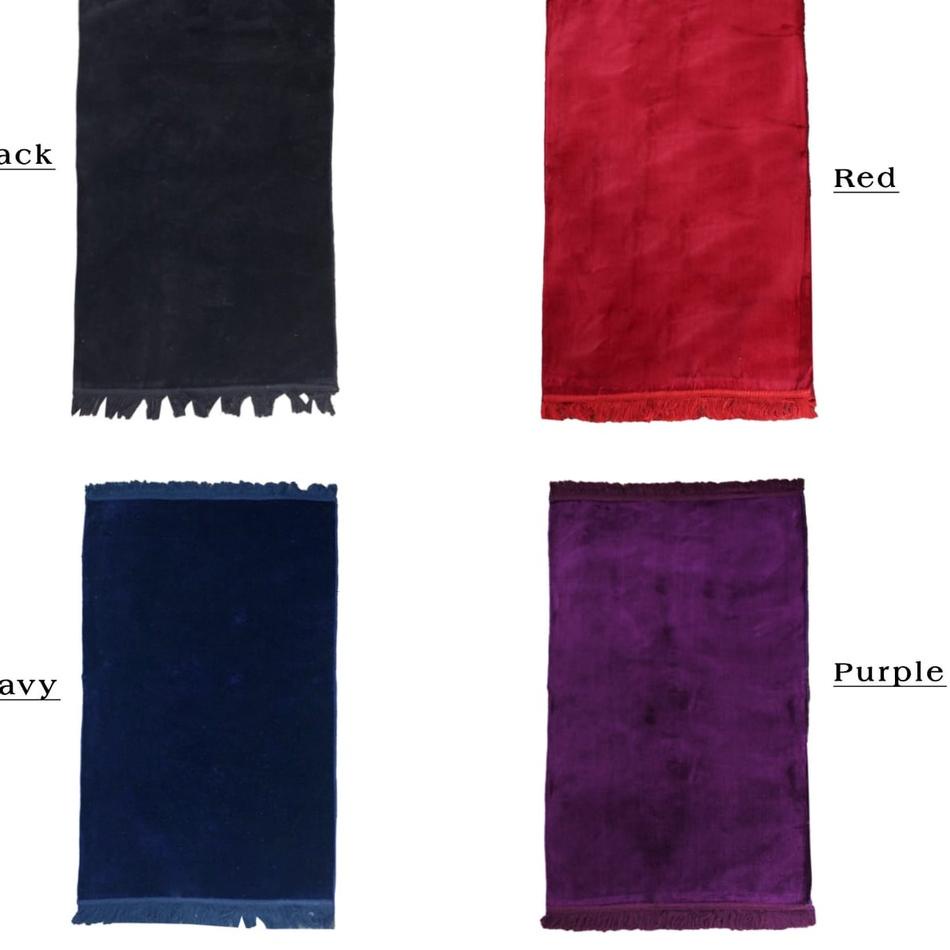 ◙ Sajadah Polos Turkey 70 X 110 Cm /BISA / ◄