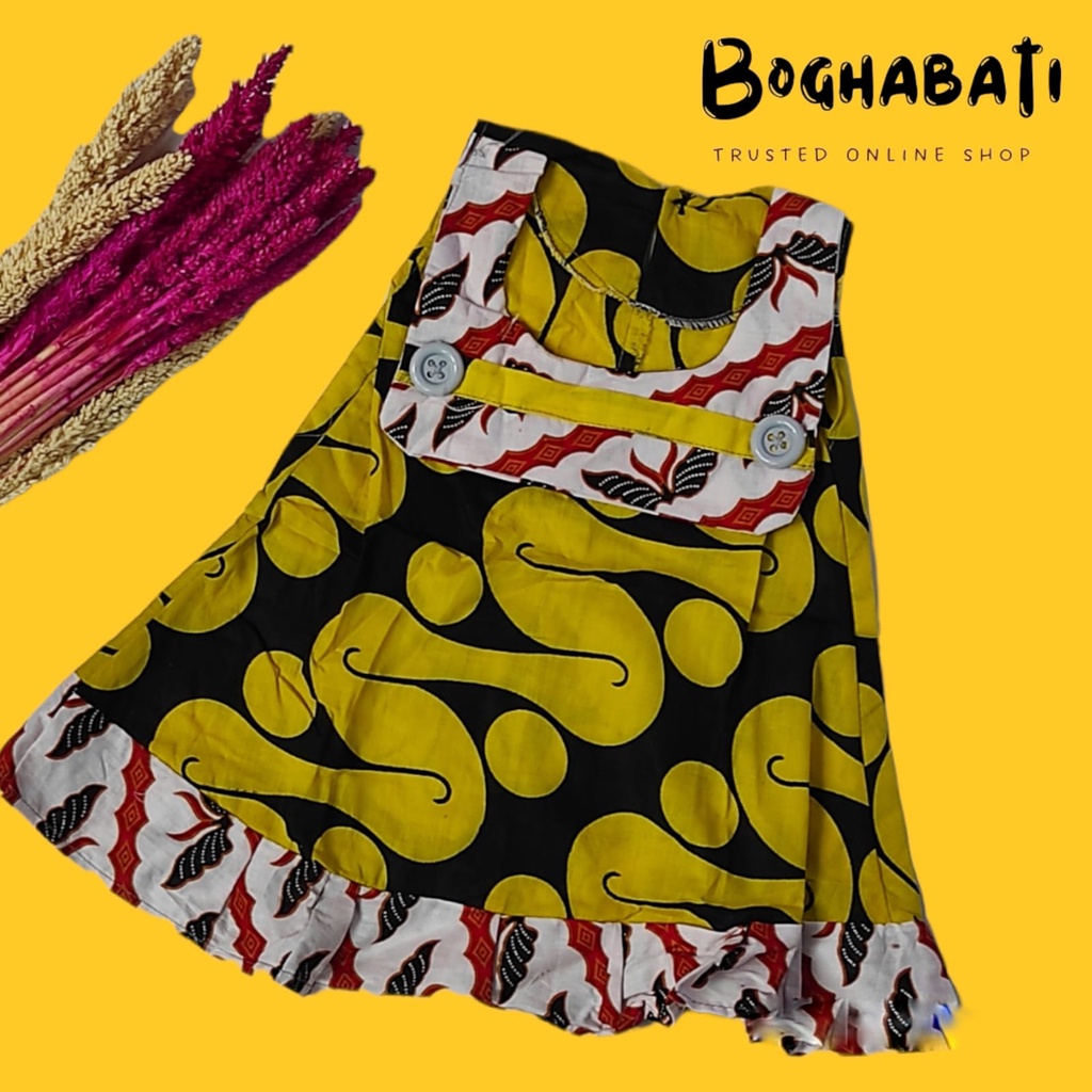 Dress Batik Bayi Perempuan 6 - 12 Bulan - Baju Bayi