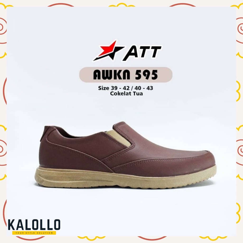 Pro Att Awk Sepatu Slip On Karet Pria Dewasa Original