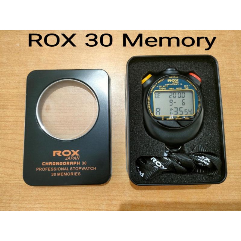 Stopwatch ROX 30 memory