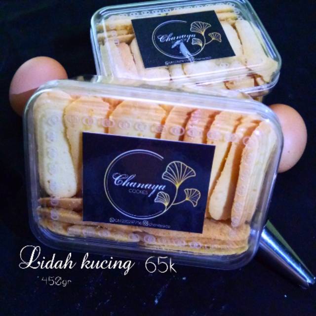 

Chanaya cookies Lidah Kucing spesial butter 450gr