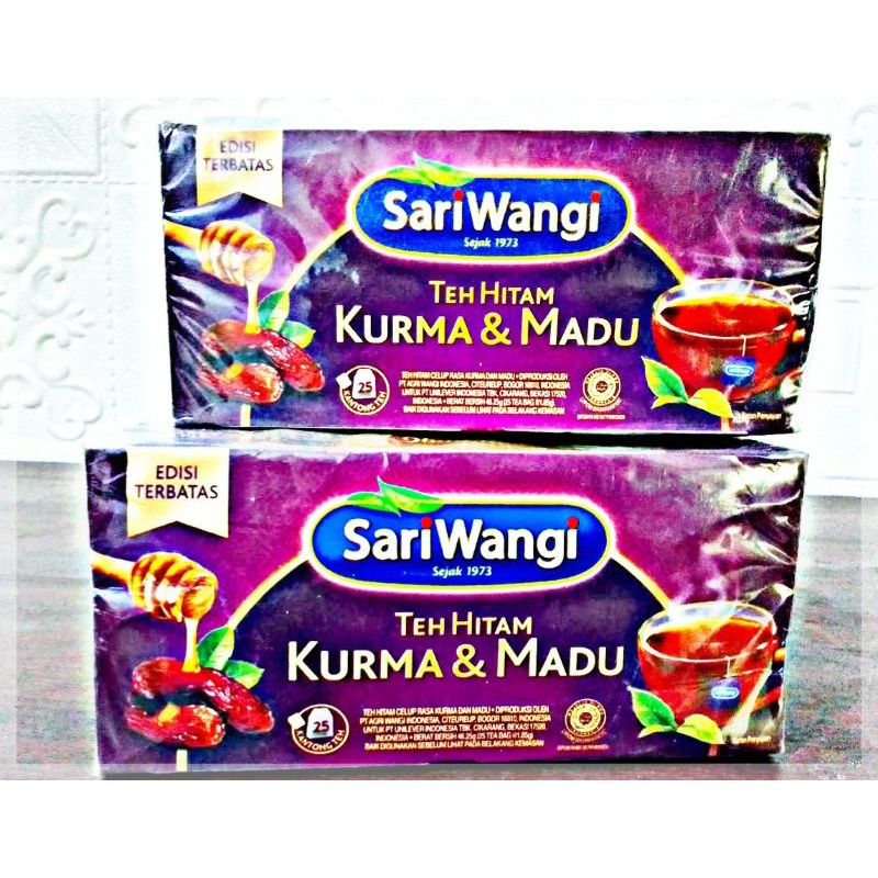 

teh sariwangi kurma madu 25 kantung