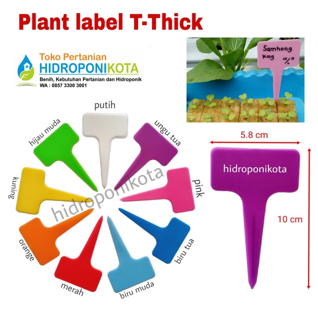 

PLANT LABEL - PENANDA TANAMAN - label tanaman - papan tanaman