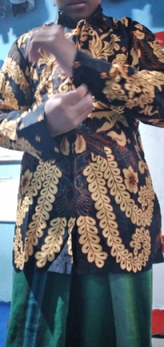 New Arrival Distro Batik Pria Sogan Hrb026 Batikaf Notoarto Batik Ipnu-ippnu Hem Pria Bel