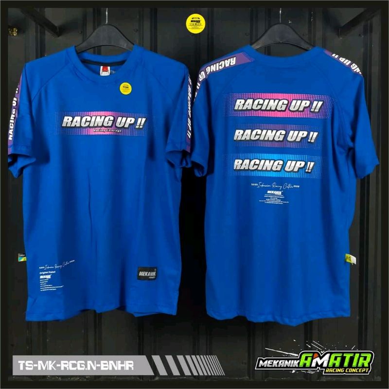 Baju Racing|Kaos Racing|Kaos Distro Racing|Atasan Pria|Kaos Racing UP|Kaos