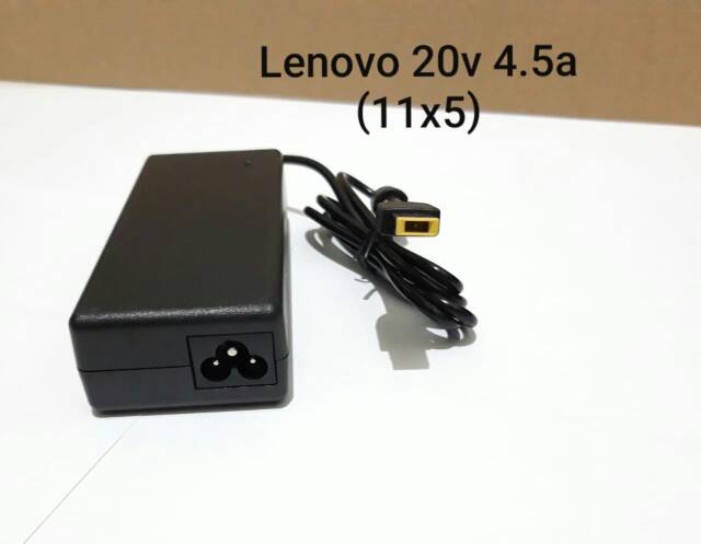 Adaptor Laptop Lenovo 20 volt,  4.5 ampere,  11x5 mm Replacement Good Quality