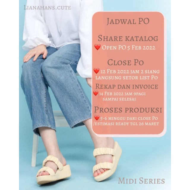 SPESIFIKASI MIDI SERIES By @lianahans.cute