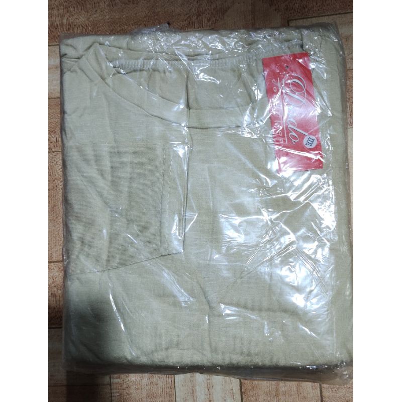 MANSET PANJANG HITAM XL 2XL 3XL-Cream 3XL
