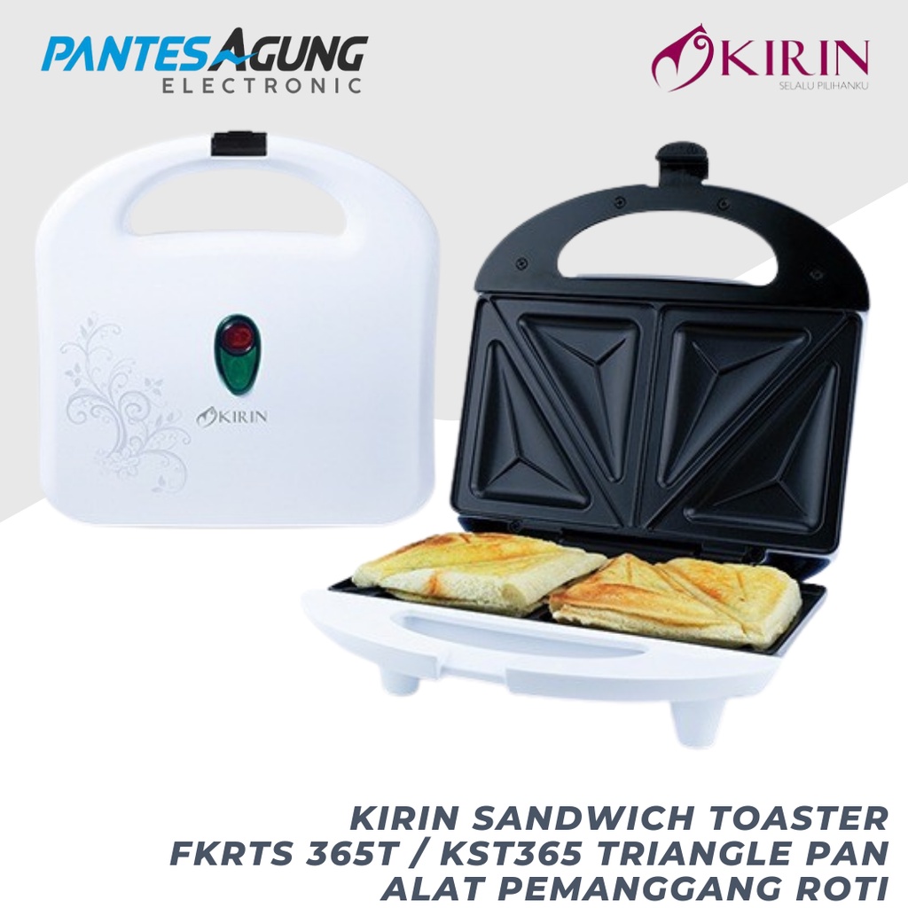 KIRIN SANDWICH TOASTER FKRTS 365T / KST365 Sandwich toaster triangle pan alat pemanggang roti