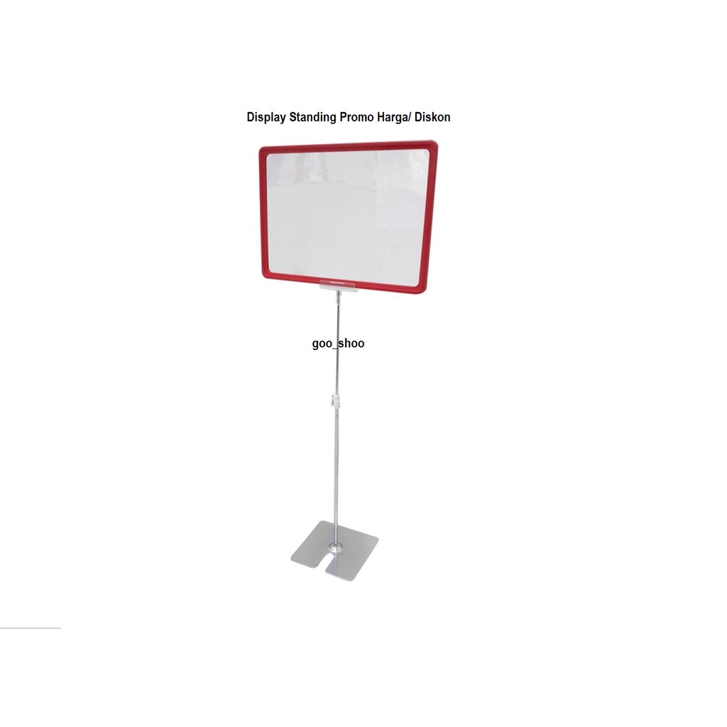 

Display Stand Label Harga Promo/ Diskon uk. Frame A4