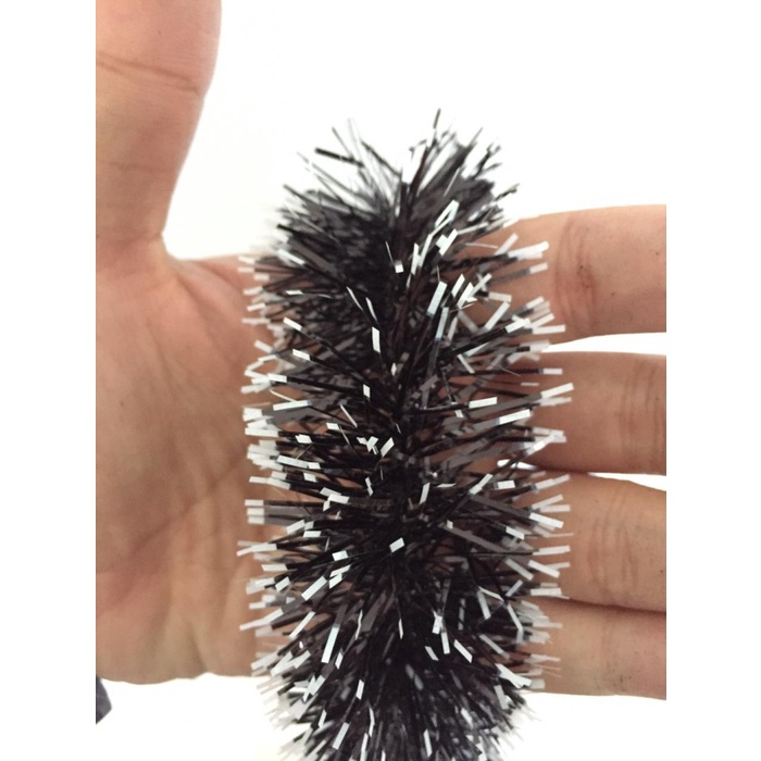 

SLINGER SALJU TEBAL PADAT TINSEL 2 METER - Hitam