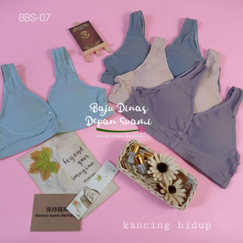 (COD) BRA BUSUI BEST SELLER KUALITAS PREMIUM BBS 07 BDDS BRA TANPA KAWAT
