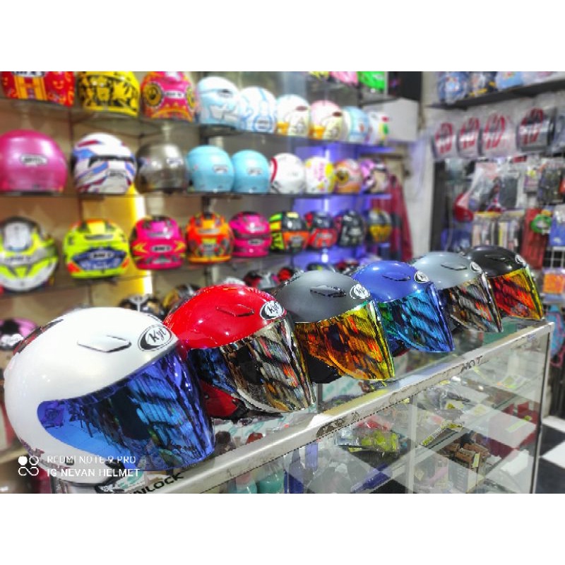 KYT DJ MARU HALFACE PAKET GANTENG SNI DOT ORIGINAL