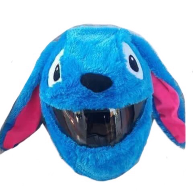 termurah cover helm stich buy 1 free boneka
