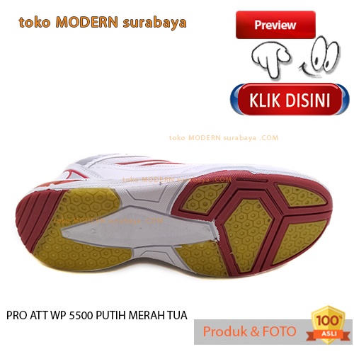 Sepatu pria olahraga sneakers kets tali PRO ATT WP 5500