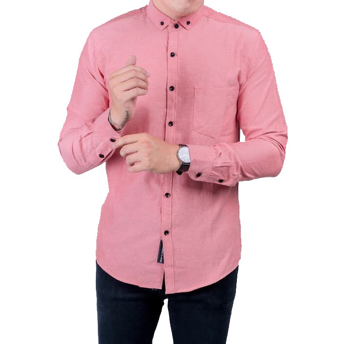 (BAYAR DI TEMPAT/COD) Kemeja Formal Lengan Panjang ~ Kemeja lengan panjang Original Premium