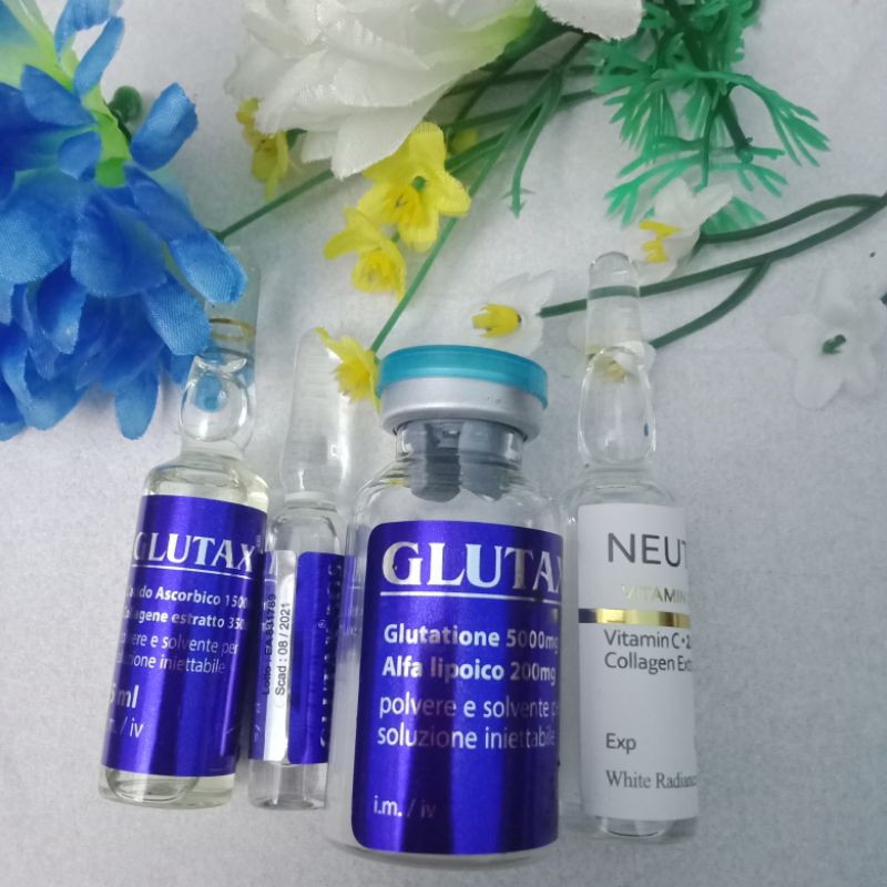 TERMURAH Paket Glutax 5GS + Neutro Skin Vit.C (Ecer)