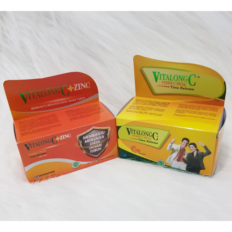 VITALONG C 30Tablet dan VITALONG C+ZINC 30Tablet