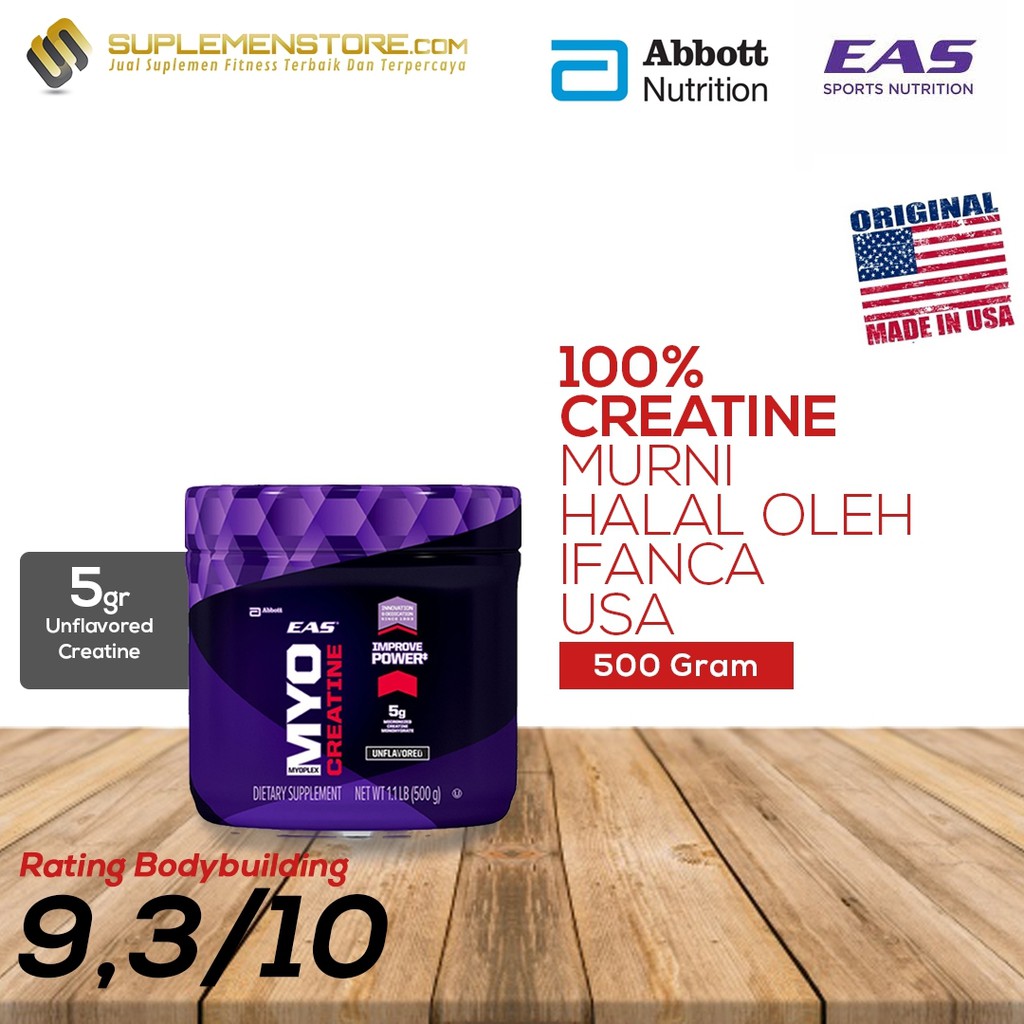 Abbott EAS Myoplex Creatine Monohydrate UN Platinum MP Kemasan Eceran 100gr / gram
